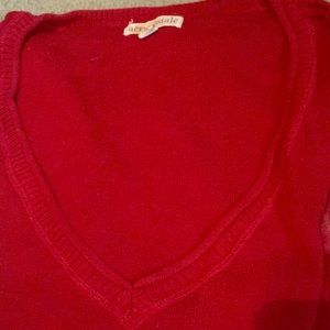 Aeropostale red long sleeved sweater